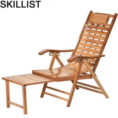 Relax Poltrona Kanapa Sofa Cama Plegable Sillon Reclinable Sillones Moderno Para Sala Bamboo Folding Bed Recliner Chair