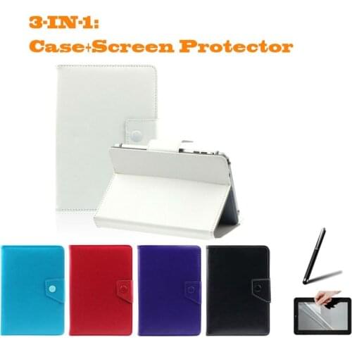 For Cube U9GT3/Talk8 (U27GT-3G)/U80GT/Talk 8x/U23GTC 8" Inch Universal Tablet PU Leather cover case Free Gift