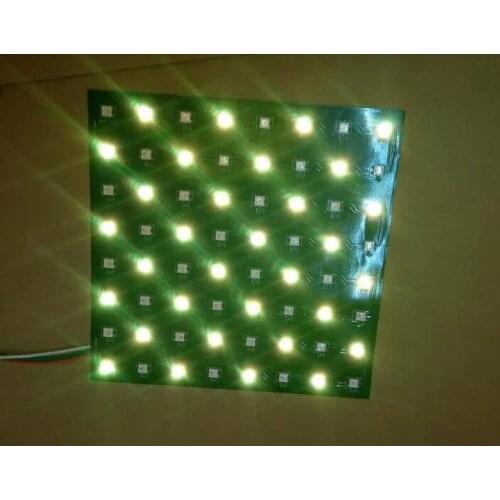 WS2812 LED 5050 RGB 8x8 LED Matrix Size 16*16CM WS2812B 8*8 64-Bit Full Color 5050 RGB LED Lamp Panel Light