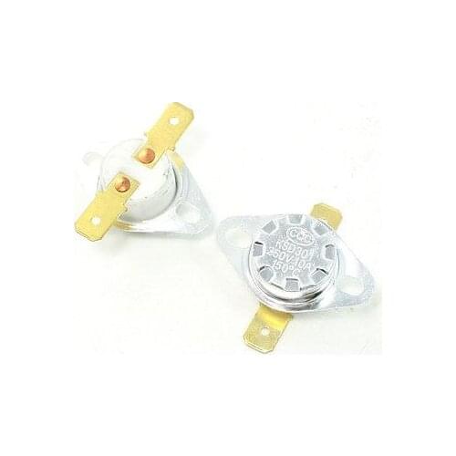150 Celsius Normal Closed KSD301 Model Ceramic Thermostat 10A AC 250V