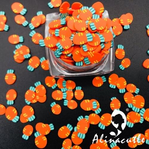 20g 5mm Slices Sequins Supplies Nails Art Polymer Clear Clay accessories DIY Sequins scrapbook shakes