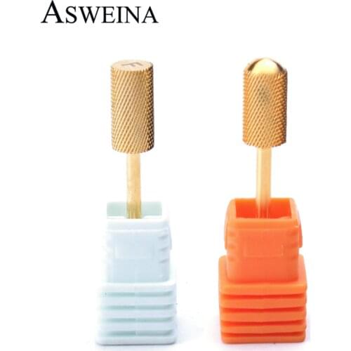 AAAA Tungsten Milling Cutter Nail Drill Bit Rainbow Carbide for Eletric Manicure Drills Machine Cuticle Clean Files Equipment