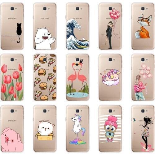 For Phone Case Samsung Galaxy j6 2018 Soft Silicone Case For Protector Samsung j6 Plus 2018 j600f j610f Capas Cover Coque