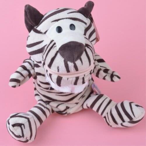 Wild Tiger hand puppet plush toy, Stuffed Baby / Kids Doll Toy Gift Free Shipping