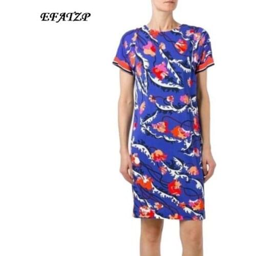 Летние платья-рубашки Efatzp China At AliExpress