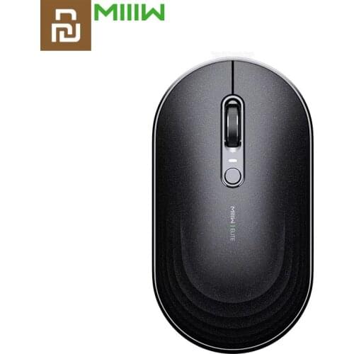 Youpin MiiiW Lifting Deformation Mouse RF 2.4GHz & BLT 4.2 Dual Mode Connection Heigh Adjustable Mouse Silent Mouse Office Tools