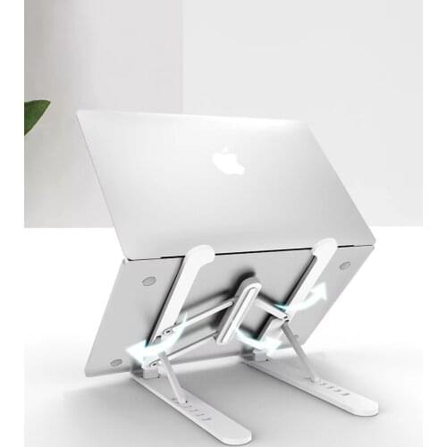 Laptop Stand, Ergonomic Aluminum Laptop Mount Computer Stand, Detachable Laptop Riser Notebook Holder Stand Compatible with