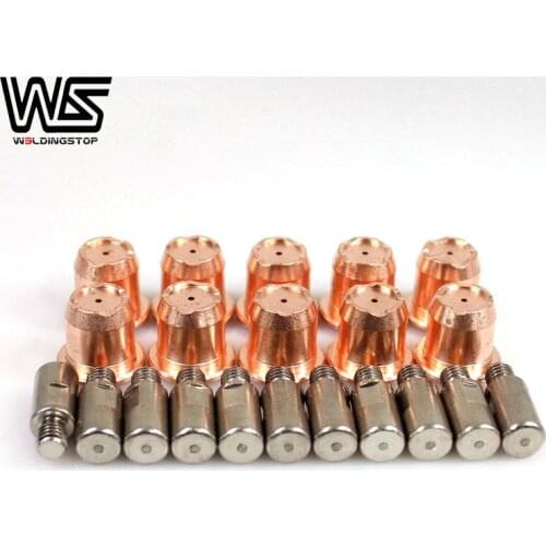 S45 PR0105 Electrodes PD0102-10 Nozzle Tips 1.0mm for Trafimet PLASMA Cutting TORCH CONSUMABLES