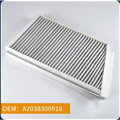 Cabin Filter A2038300918 For Mercedes benz C-CLASS W203 CL203 S203 2001-2011 C180 C200 C30 C320 Model Air Conditioning Filter