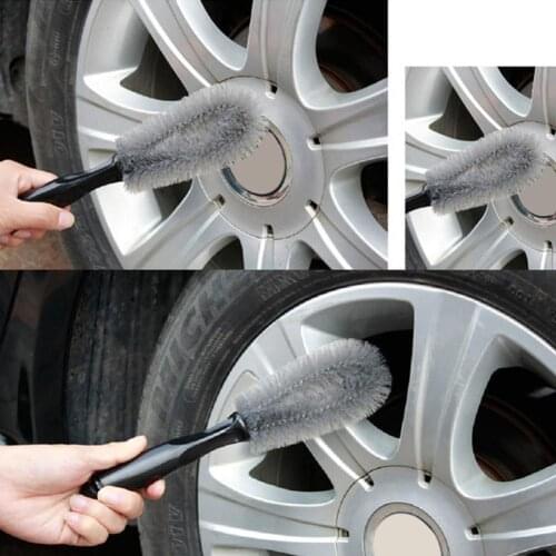 Vehicle Wheel Washing PP Wire Brush Car Truck Motorcycle Tire Rim Cleaning Tool