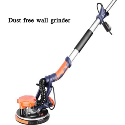 1PC Wall Polishing Machine Dust-free Wall Grinder Machine Lamp With Self-priming Long Rod Sandpaper Sand Wall Polisher Machine
