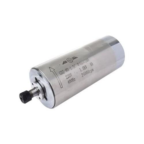 CNC 1500W spindle motor for mini CNC Engraving and Milling machine