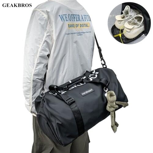 Fitness Bag Gym Bags Outdoor Sports Pack For Men Training Yoga Sac De Gymtas Dry Wet Separate Shoes Bag Women Travel Luggage