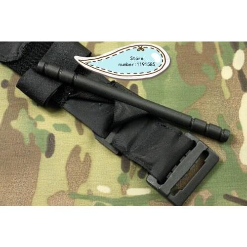 Tactical One-handed Quick release buckle outdoor sports Travel Kits Application Tourniquet