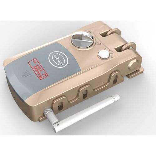 Smart remote control lock installed without punching, automatic lock with induction, mobile phone Bluetooth unlock