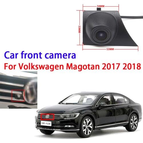 Waterproof Night vision CCD Car front Logo Parking Camera full HD + high quality For Volkswagen Magotan 2017 2018