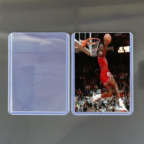 10/25 Pcs Toploader 3"X4" Board Game Cards Protector Gaming Trading Card Holder Case for Football Basketball Sport Card