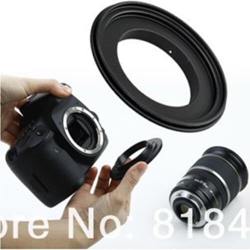 10pcs 58mm Macro Reverse lens Adapter Ring 49 52 55 62 67 72 77mm for CANON EOS EF Mount 650d 60d 6d 7d 5d markii iii 1ds 1200d