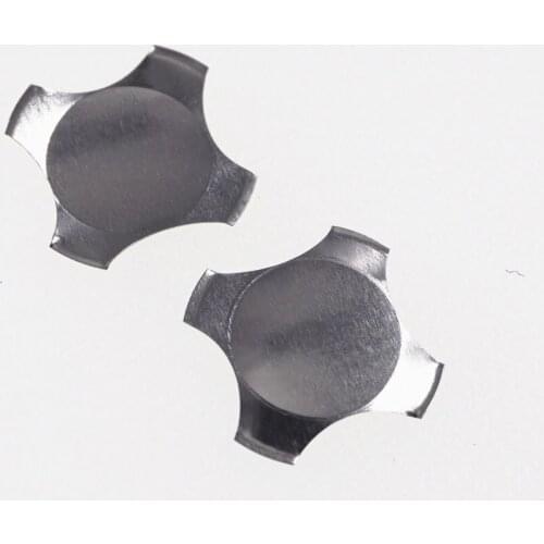 1000pcs 10.0mm Diameter cross type snap dome switch SPST No Dimple 4 legs 300 gf DC12V 50mA x type by express