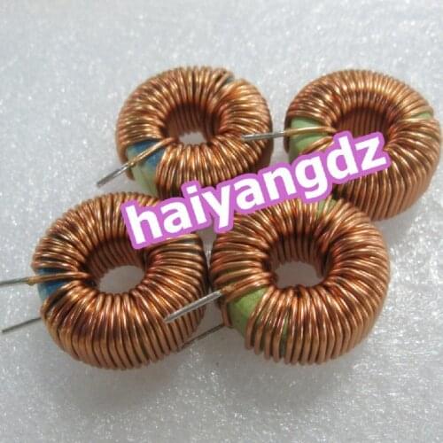 2pcs/27mm 330UH 10A 1.1 Line Annular inductance 10652 Blue green ring High current inductor