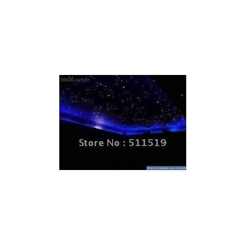 2016 children room fiber optic lighting promtions rgb led fiber optic light star ceiling kit , 500 pcs 0.5mm PMMA *.2 meters