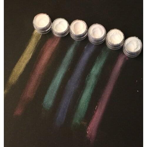 2021 New 6 Colors Magic Resin Pigment Glitter Bright Powder Colorant Epoxy Mold Filling 2020 trend