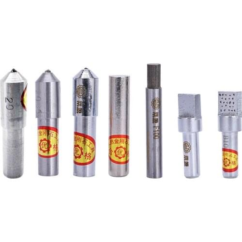 Multiple Diamond Dresser Grinding Wheel Cutting Shaping Disc Stone Dressing Pen Tool Single Point Grinder Nozzles Abrasive Tools