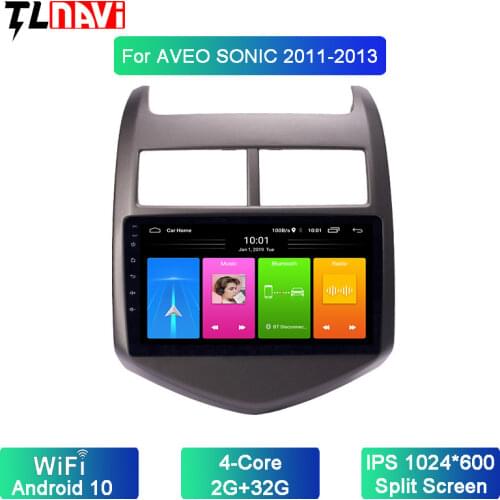 Android 10 Car GPS Multimedia Player For 2010 2011 2012 2013 Chevrolet1 AVEO navigation Stereo Support DVR SWC
