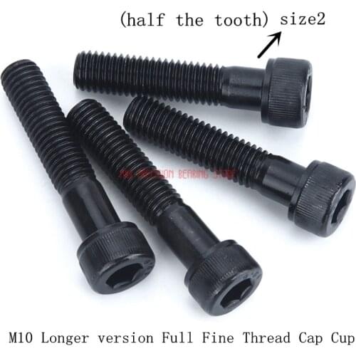 Parafuso Drywall 12.9 Grade M10 Longer Version Carbon Steel Full Fine Thread Cap Cup Allen Head Bolt Hexagon Hex Socket Screw
