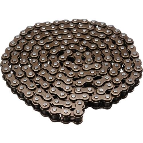 5H Chain Stainless Steel Motorcycle Chain for 47cc 49cc 2 Stroke Engine ATV Quad Dirt Pocket Mini Motor Bike Motorcycle