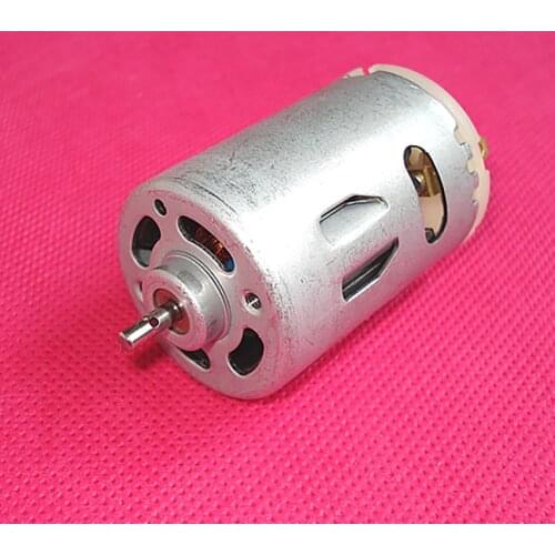 DC 3-36V 50mm R540 Motor Low Speed Round Shaft DC Motor Micro Machine Tool Motor, DIY Ship Model Motors Electrical Power Tools
