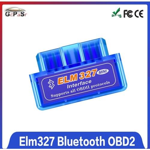 ELM 327 Bluetooth OBD ELM327 obd2 Scanner Car Diagnostic Tool ELM 327 Bluetooth 4.0 For Android/Symbian OBDII Protocol
