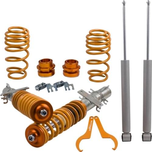 COILOVER SUSPENSION KIT for Volkswagen VW Polo 6R 1.4 L 1.4GTI 1.4TSI 2009-2015 for Audi A1 8X1 2009-Pressent Tune Spring