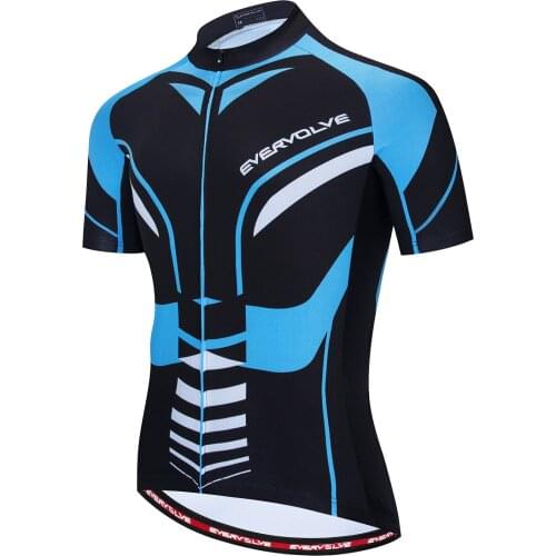 Summer 2021 Mens Outdoor City Sport Shirt Sweat Absorbing Wet Cycling Wear Short Sleeve Tops