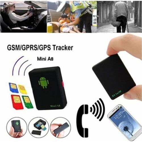 New Style High Quality Mini GSM/GPRS/GPS Tracker Accurate Portable Tracking Global Locator A8 Realtime Vehicle Bike Car #274964