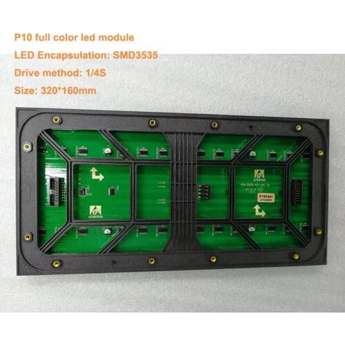 P10 320*160mm led matrix outdoor led module smd rgb advertising video led panel taxi toof led display P4 P5 P6 P8 ali express