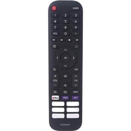 18cm Length EN2K30P Smart TV Remote Control Compatible with 43A60G 50A60G 50A60H Home Automation Devices