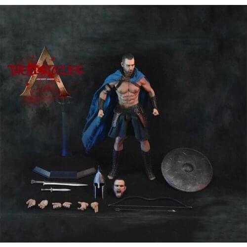 In Stock Collectible BY-ART BY-G02 300 Warriors Ancient Greek General Themistocles with 2 Heads 1/12 Action Figure