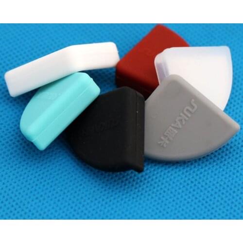 10x Window Door Edge Guards Table Furniture Corner Safety Bumpers Adhesive Silicone Grey Red White Black Aqua Transparent