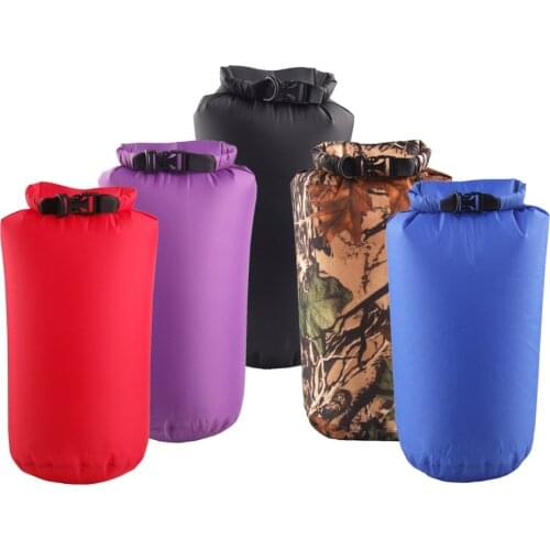 6L to 75L Waterproof Storage Dry Bag Top Compression Bag Dry Sack for Camping Floating Rafting Pouch