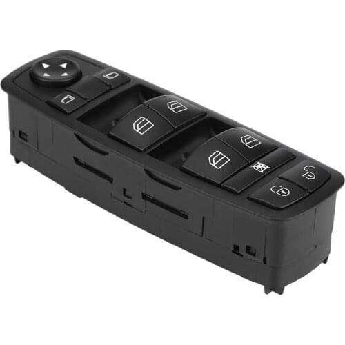 Car Power Master Electric Window Switch 1698206610 for Mercedes Benz A B GL ML R Class W169 W245 X164 W164 W251 Left Hand Driver