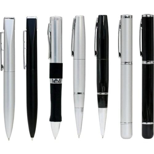 Student Gift Ballpoint Pen Model USB Flash Drive USB 2.0 Memory Stick 4GB 8GB 16GB 32GB 64GB Flash Drive Customize Logo Pendrive