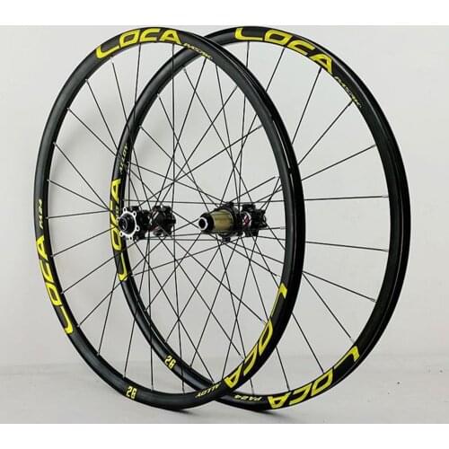 Pasak Mtb Wheelset 26 27.5 29er 700c Road Wheels Thru Axle F15*100 R12*142mm Disc Brake 24 Holes Sand Blasting Schrader Valve