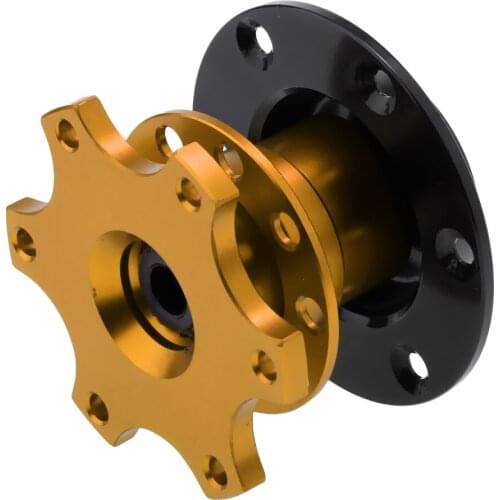 MagiDeal 3xRacing Quick Release Snap Off Hub Adapter for 6-hole Steering Wheel