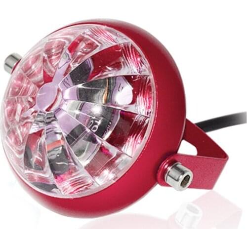 Motorcycle headlamp 12v 10w led moto auxiliary lights Motorbike fog spot Lamp 4500K Colorful Decorative Light headlights switch