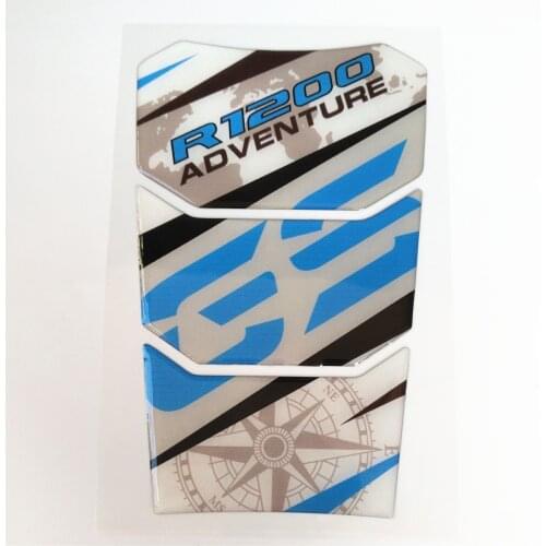 Motorcycle Oil gas Tank Sticker Decoration Fuel Gel Fuel Oil Tank Pad Fish Bone For BMW R1200GS R1200 GS Tank Pad