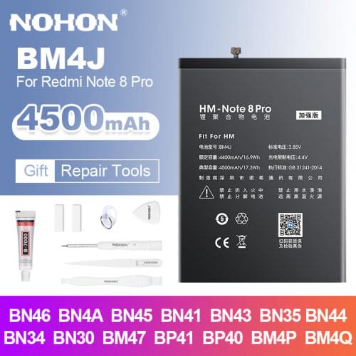 Nohon Xiaomi Redmi Note 7 Pro Batteries