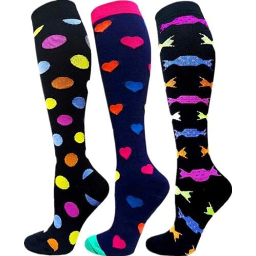 Unisex Medical Compression Socks Women Men Pressure Varicose Veins Leg Relief Pain Stockings Socks Men 1 Pair