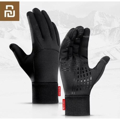 Xiaomi Windproof Warm Gloves Sports Bike Gloves Motorcycle Skiing Gloves Touch Screen Wear-Resistant Non-slip Waterproof Winter