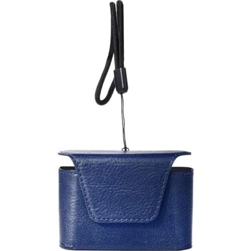 Dustproof Leather Protective Cover Case Storage Bag for Sony WF-1000XM3 Earphone